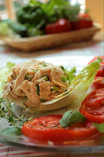Tuna Salad with Citrus Herb Vinaigrette