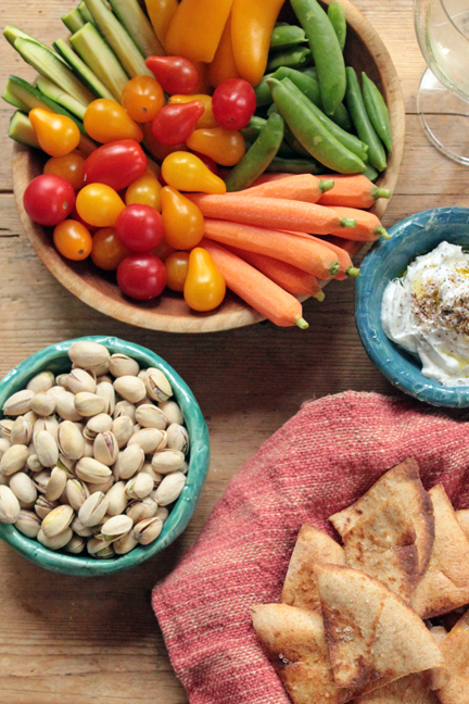 In-Shell Pistachios; Dip into Mediterranean Style
