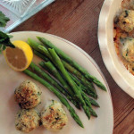 baked sea scallops