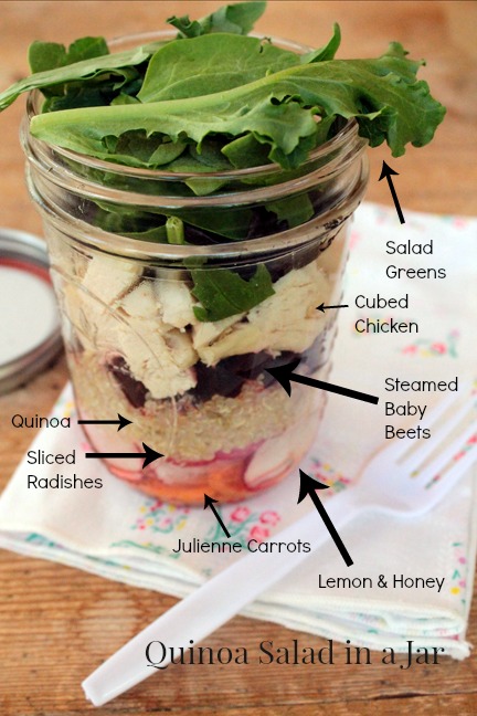  Quinoa Salad in a Jar
