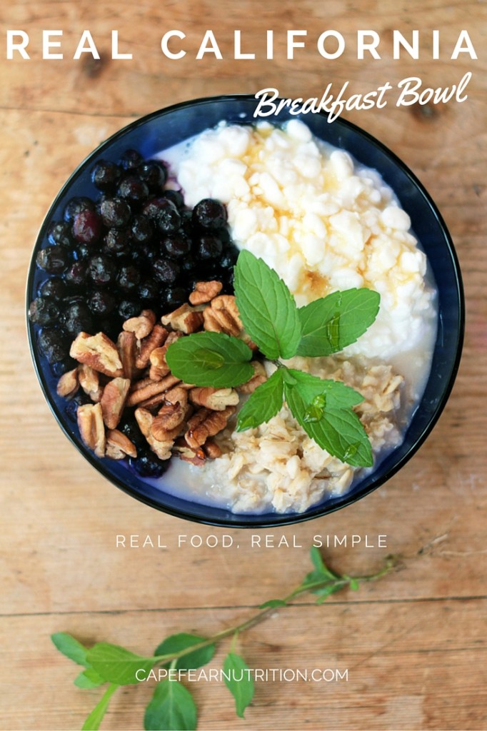 In only 5 minutes you can build a delicious breakfast bowl packed with protein, whole grains and antioxidants!