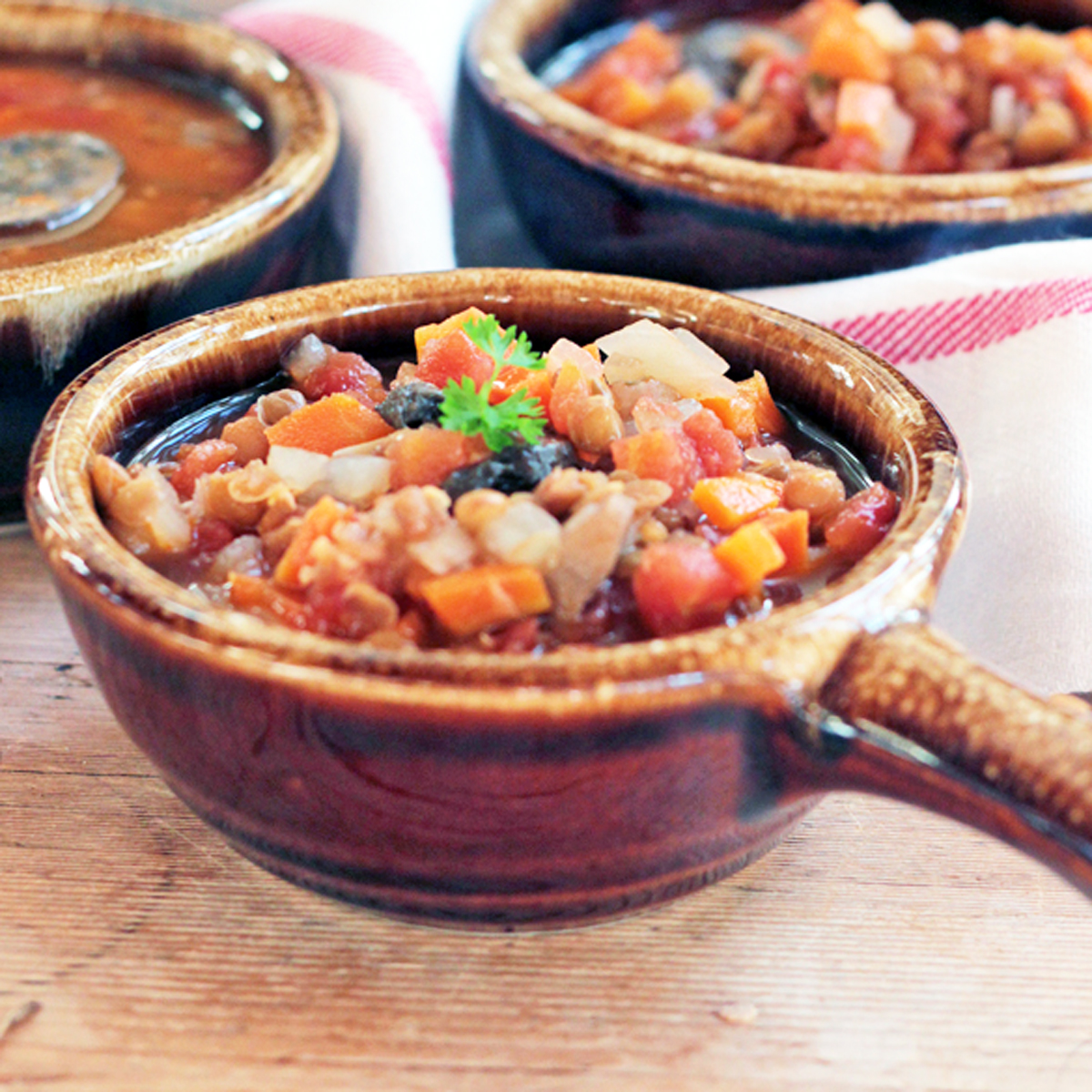 CopyCat Tomato Lentil Soup is delicious, nutritious, economical and environmentally friendly.
